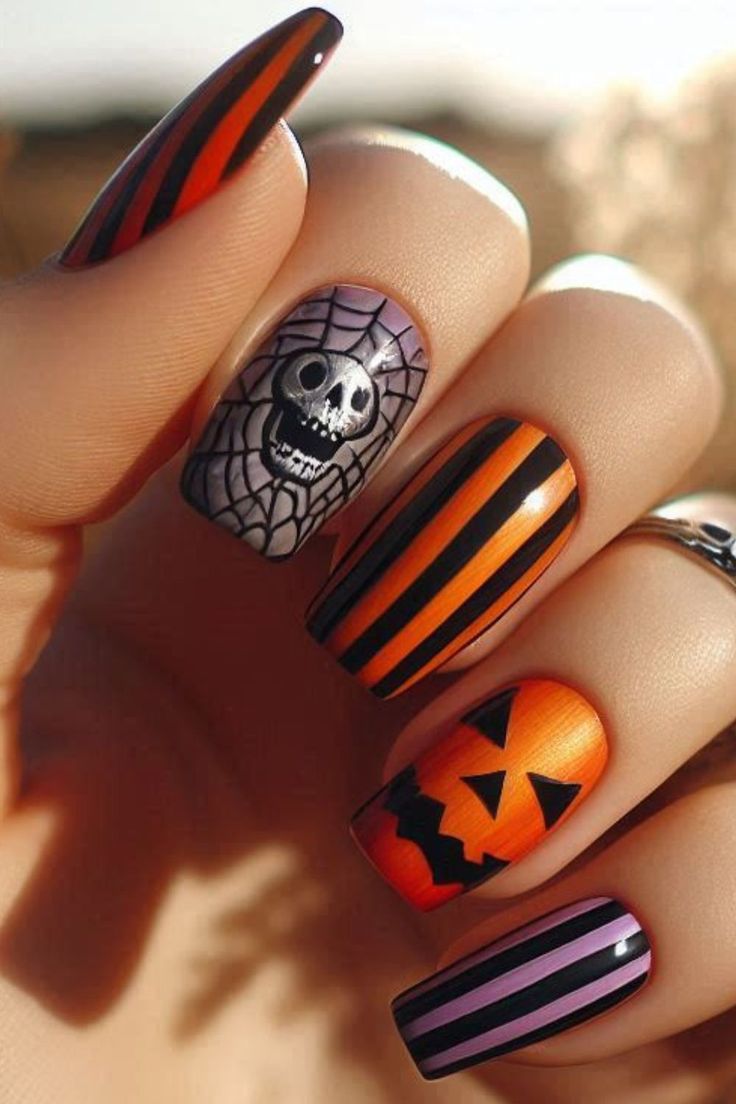 29 Halloween Nails That Are More Chic Than Scary 24 29 Halloween Nails That Are More Chic Than Scary