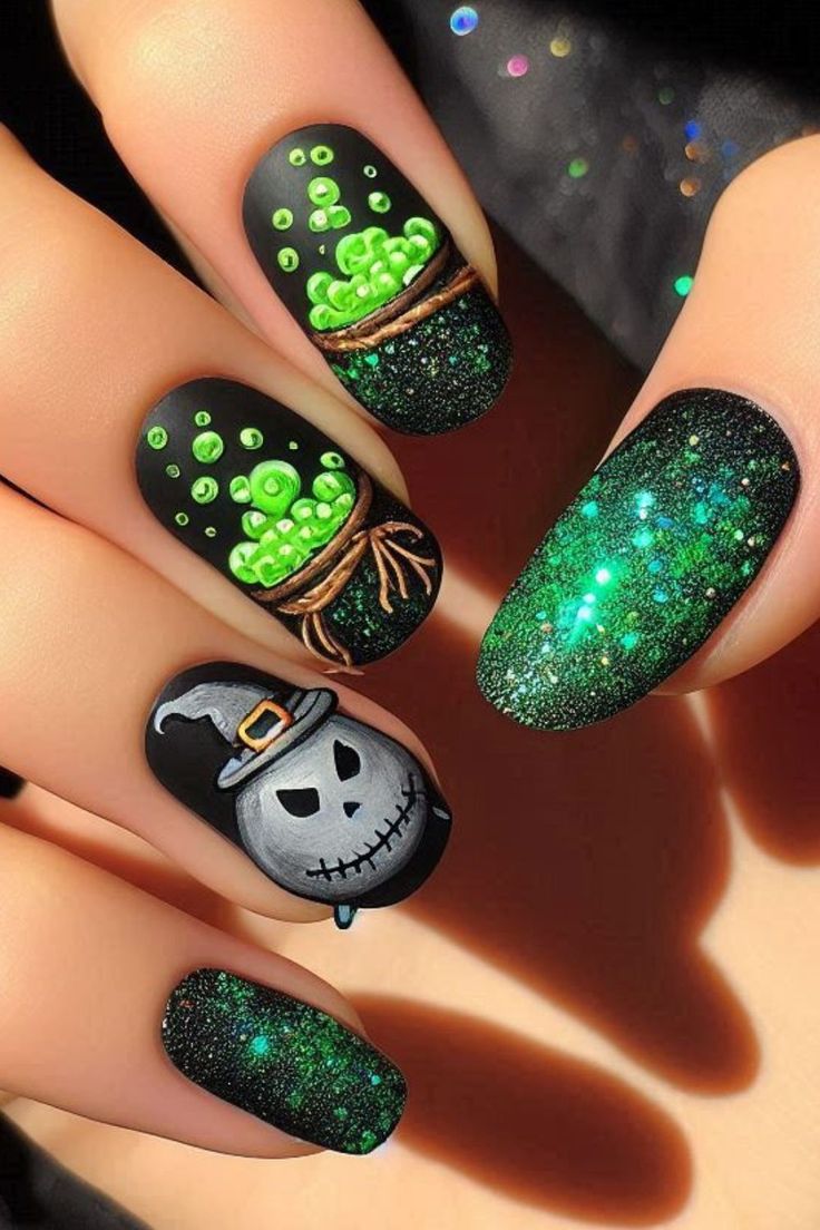 29 Halloween Nails That Are More Chic Than Scary 15 29 Halloween Nails That Are More Chic Than Scary