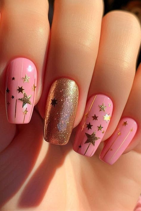 21 Stunning Pink Christmas Nail Ideas to Try This Holiday Season 3 21 Stunning Pink Christmas Nail Ideas to Try This Holiday Season
