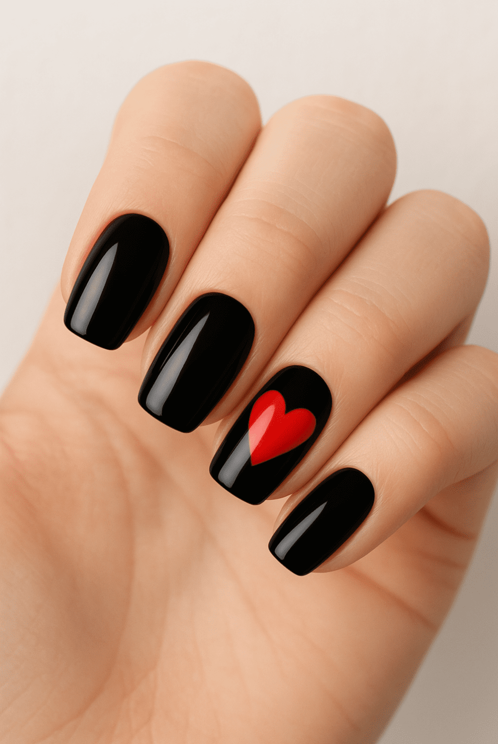 27 Elegant Black Christmas Nail Ideas for a Classy Holiday Look