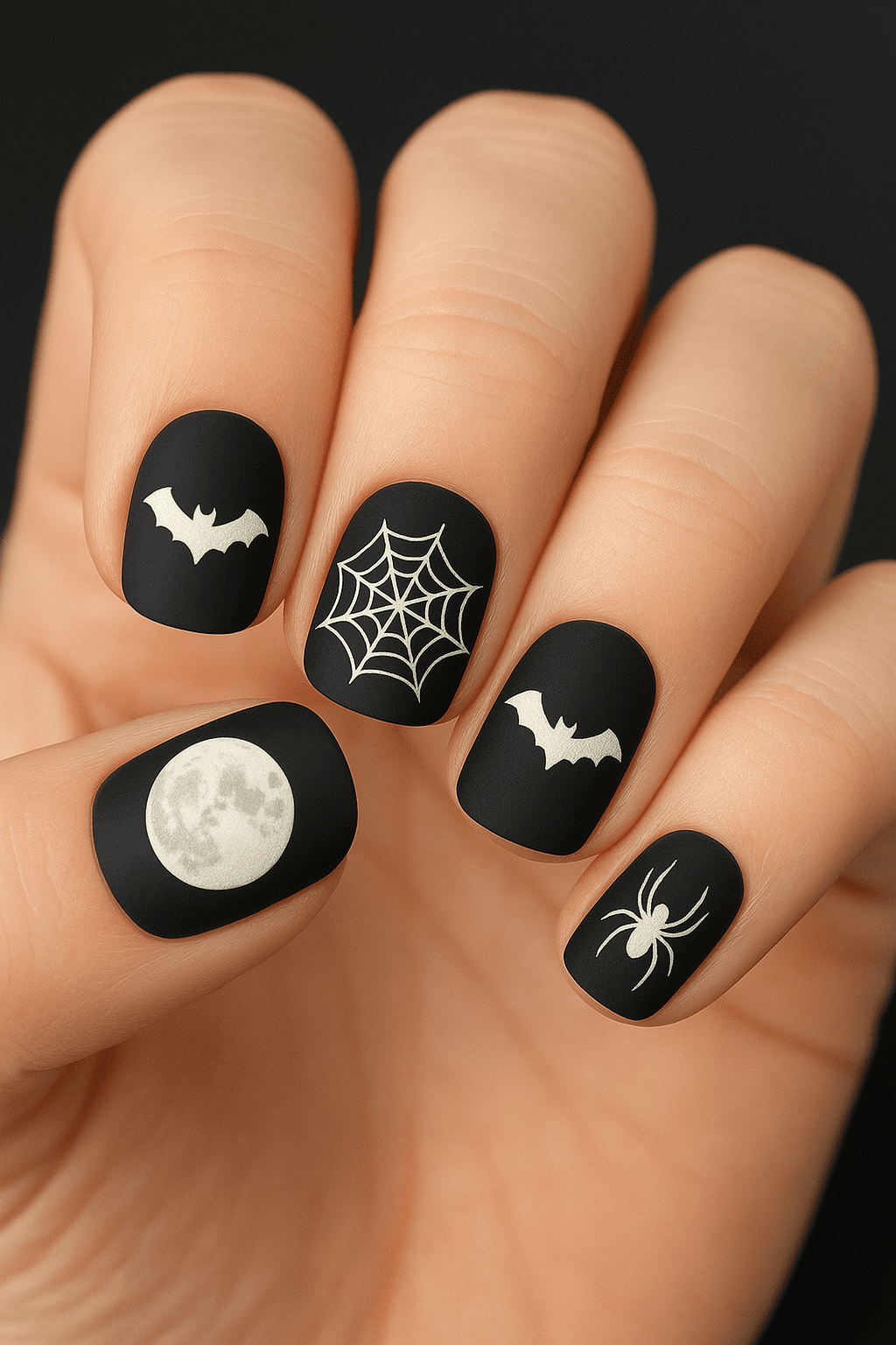 17 Halloween Nail Designs That Are Scarily Good 16 17 Halloween Nail Designs That Are Scarily Good