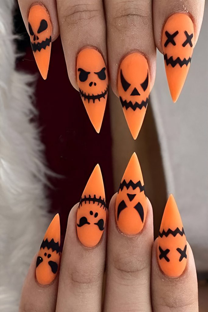 30 Cute & Playful Halloween Nail Art Designs to Try This Season