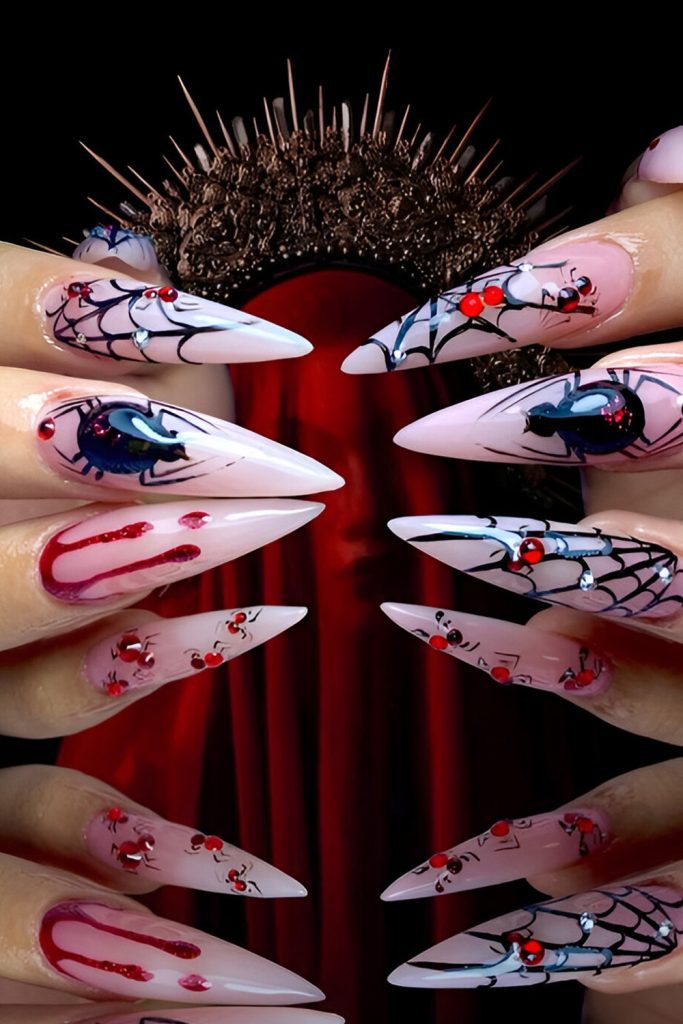 30 Cute & Playful Halloween Nail Art Designs to Try This Season