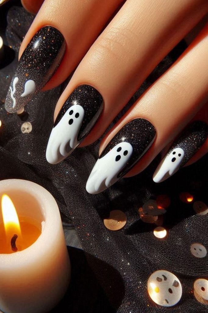 30 Cute & Playful Halloween Nail Art Designs to Try This Season