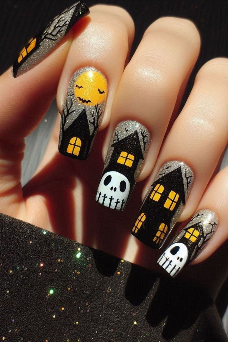 29 Halloween Nails That Are More Chic Than Scary 8 29 Halloween Nails That Are More Chic Than Scary