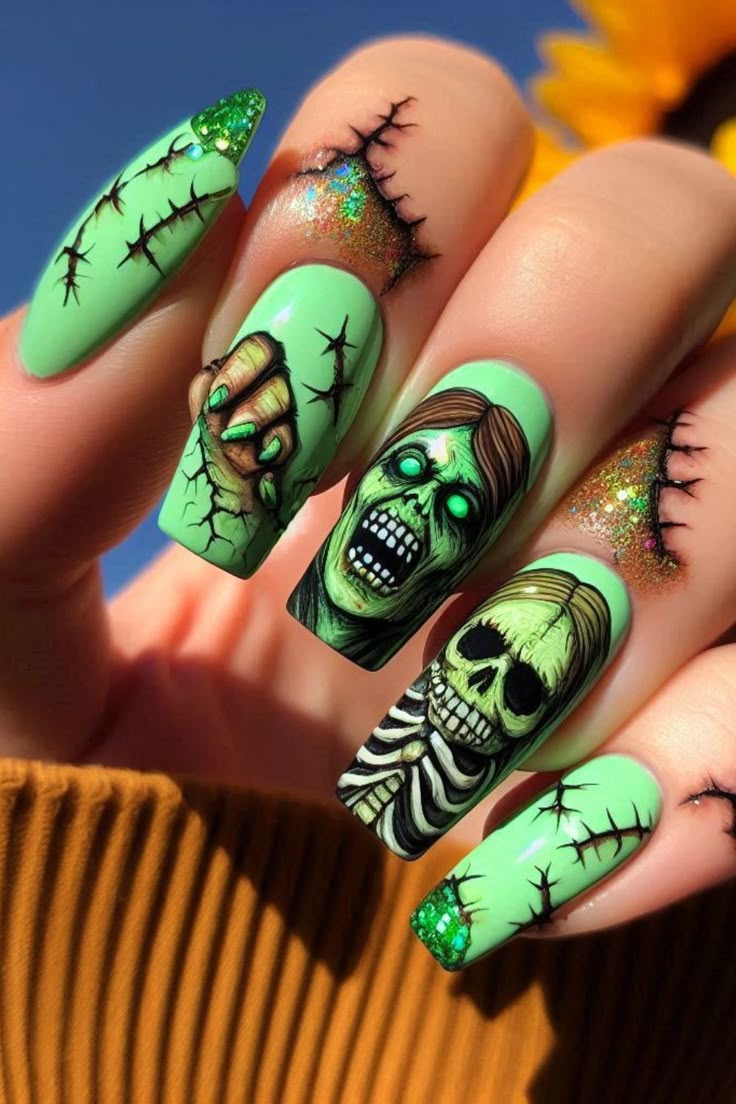 29 Halloween Nails That Are More Chic Than Scary 25 29 Halloween Nails That Are More Chic Than Scary
