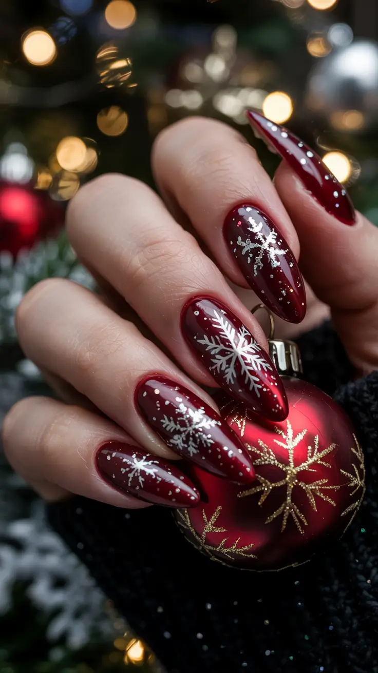 Red Winter Nails Ideas 2025–2026: Cozy, Classy & Timeless Inspiration 27 Red Winter Nails Ideas 2025–2026: Cozy, Classy & Timeless Inspiration