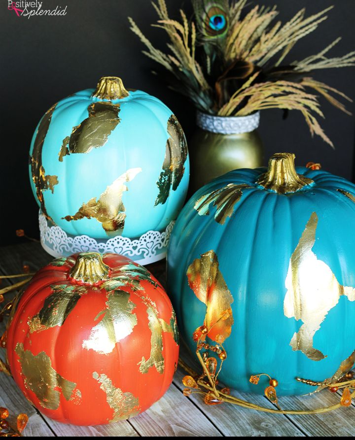 30+ Stylish Pumpkin Painting Ideas for Thanksgiving Decor