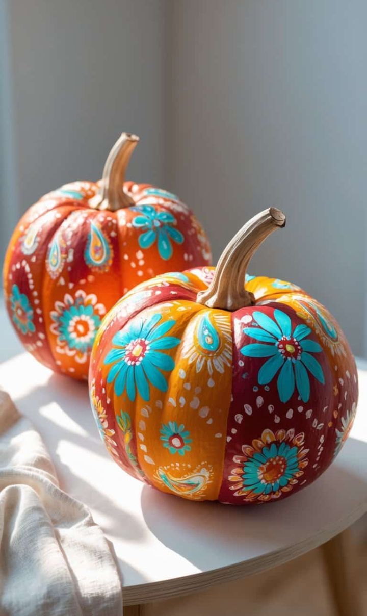 30+ Stylish Pumpkin Painting Ideas for Thanksgiving Decor