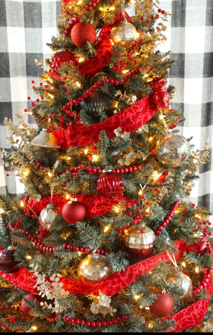 Red Christmas Tree Decor: 25 Trendy and Elegant Holiday Styles