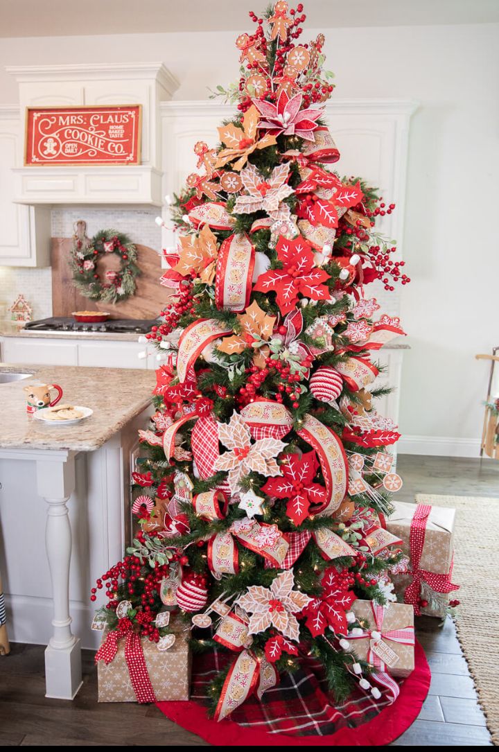 Red Christmas Tree Decor: 25 Trendy and Elegant Holiday Styles