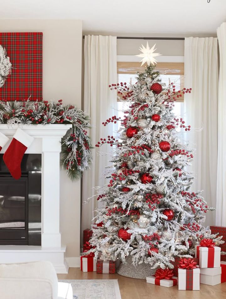 Red Christmas Tree Decor: 25 Trendy and Elegant Holiday Styles