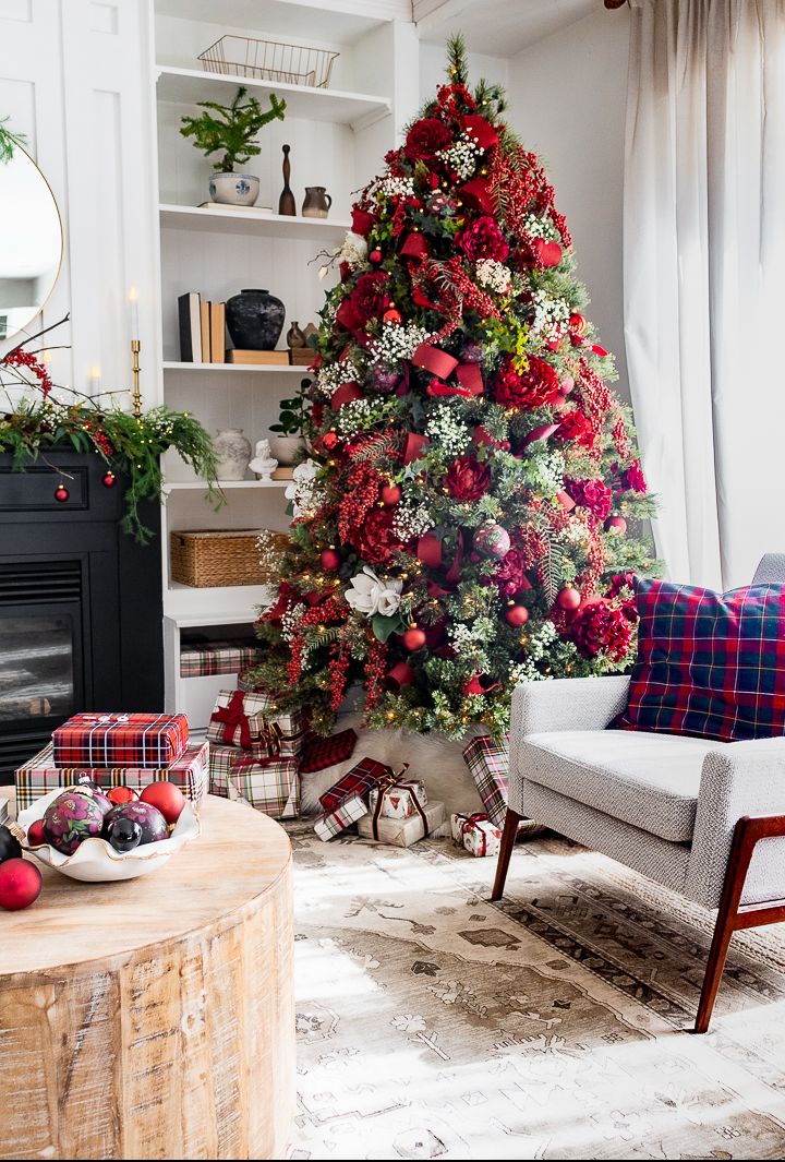 Red Christmas Tree Decor: 25 Trendy and Elegant Holiday Styles