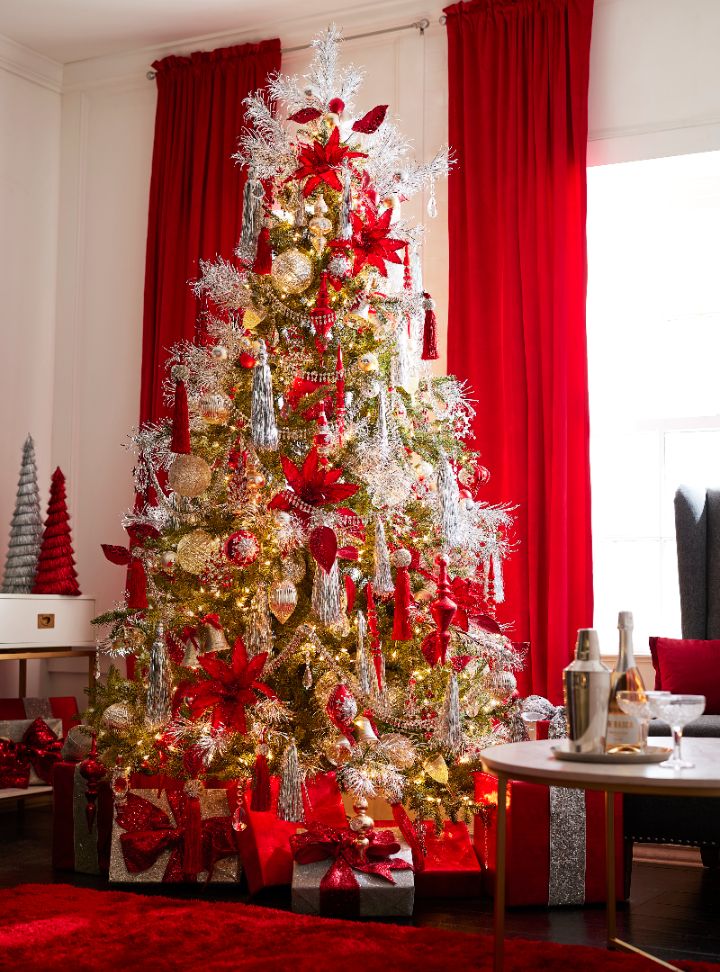 Red Christmas Tree Decor: 25 Trendy and Elegant Holiday Styles