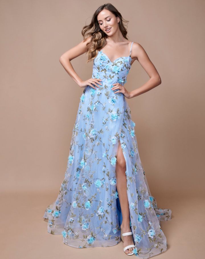 25 Ways to Style a Blue Floral Dress for Every Occasion