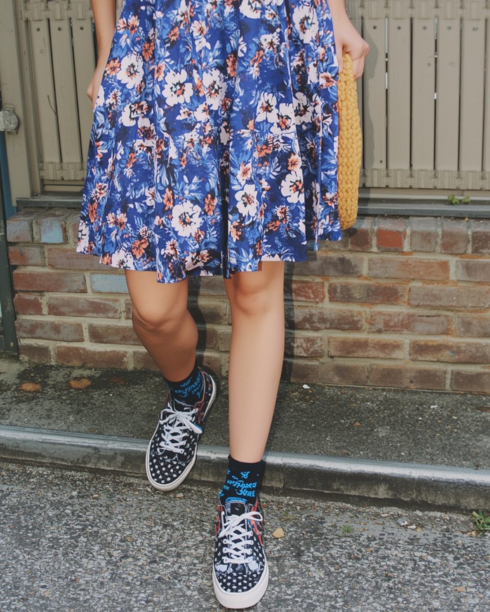 25 Ways to Style a Blue Floral Dress for Every Occasion
