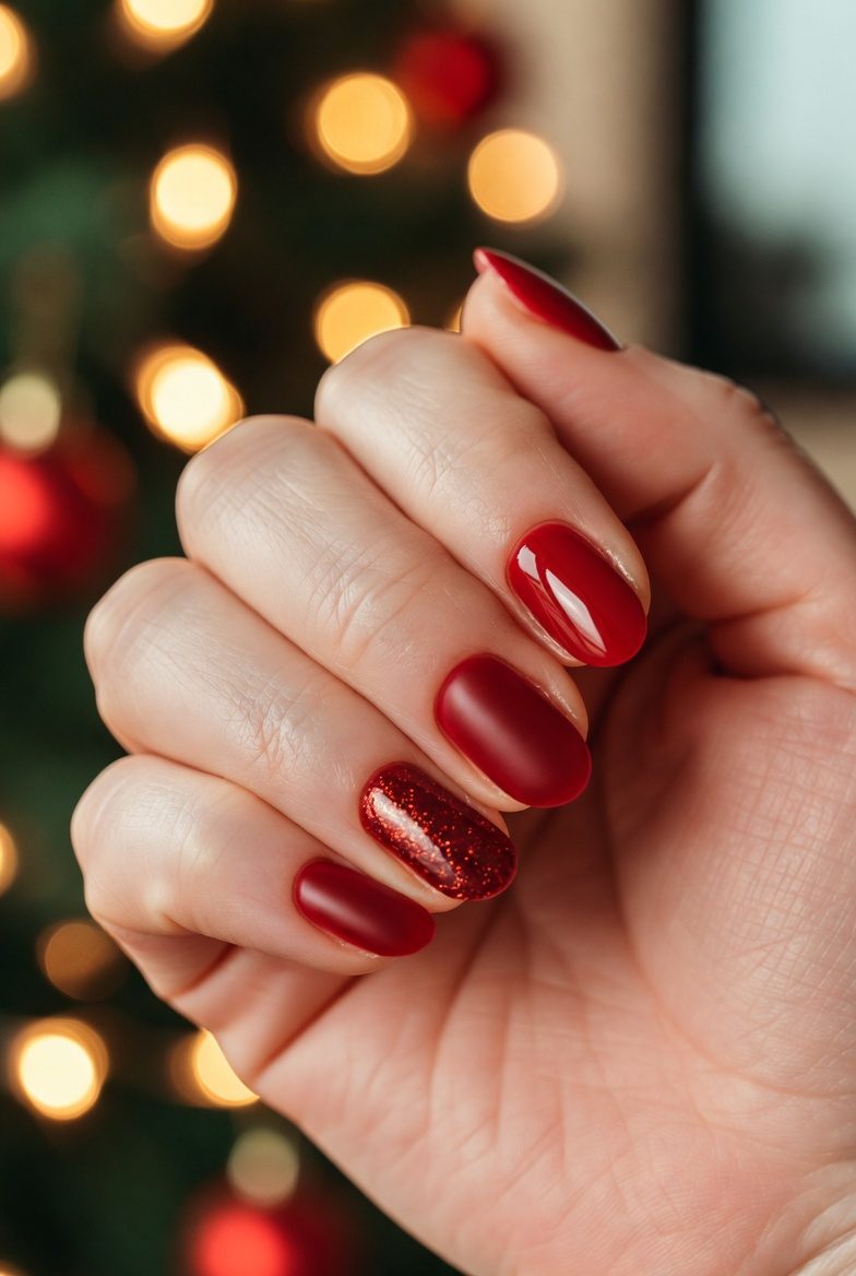 30+ Holiday Nail Designs That Even Santa Would Approve Of