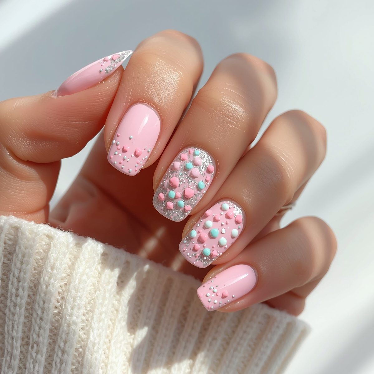 30+ Holiday Nail Designs That Even Santa Would Approve Of