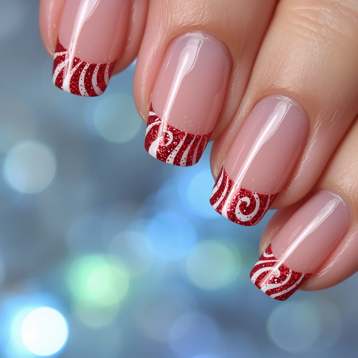30+ Holiday Nail Designs That Even Santa Would Approve Of