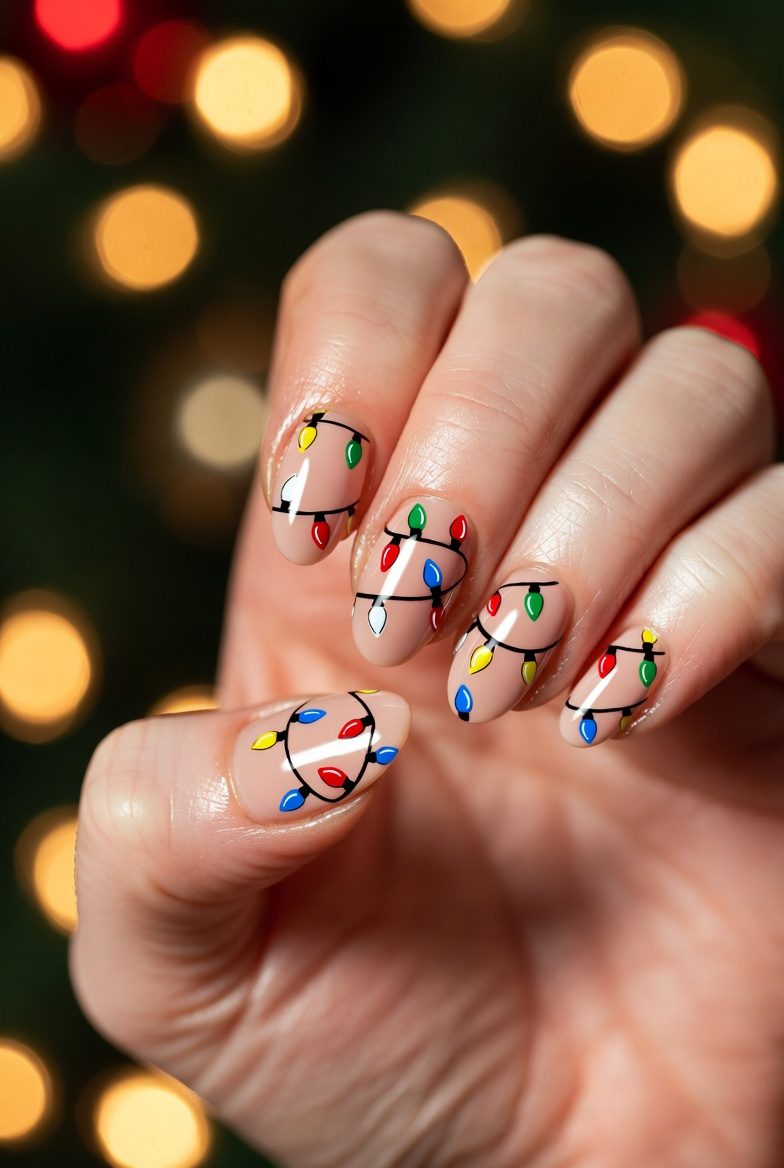 30+ Holiday Nail Designs That Even Santa Would Approve Of