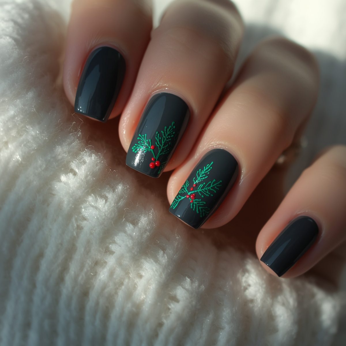 30+ Holiday Nail Designs That Even Santa Would Approve Of 32 30+ Holiday Nail Designs That Even Santa Would Approve Of