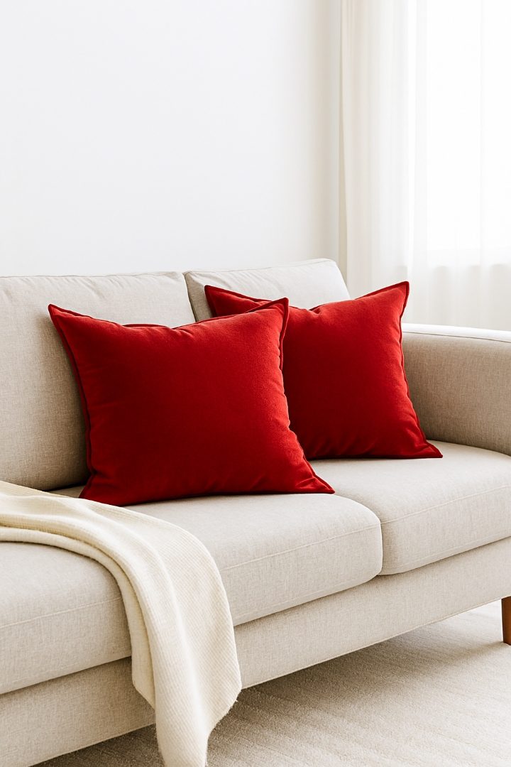 Cherry Red Living Room Inspiration: Stylish Ways to Add Bold Color