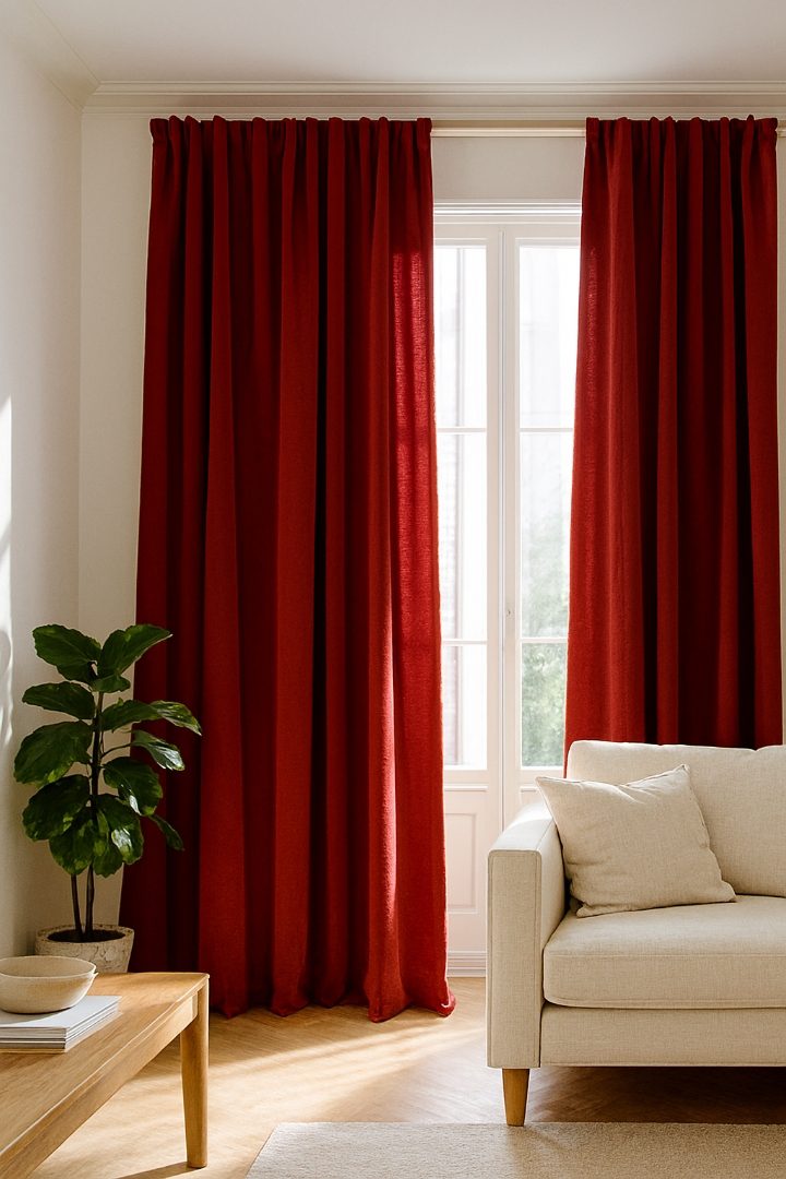 Cherry Red Living Room Inspiration: Stylish Ways to Add Bold Color