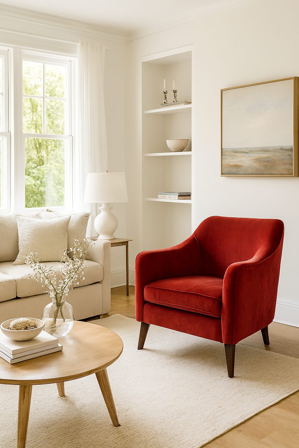 Cherry Red Living Room Inspiration: Stylish Ways to Add Bold Color