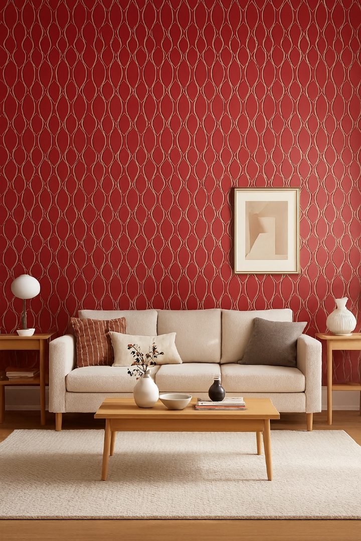 Cherry Red Living Room Inspiration: Stylish Ways to Add Bold Color