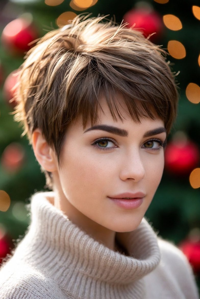 Christmas Hairstyles for Short Hair: 25+ Festive & Chic Ideas