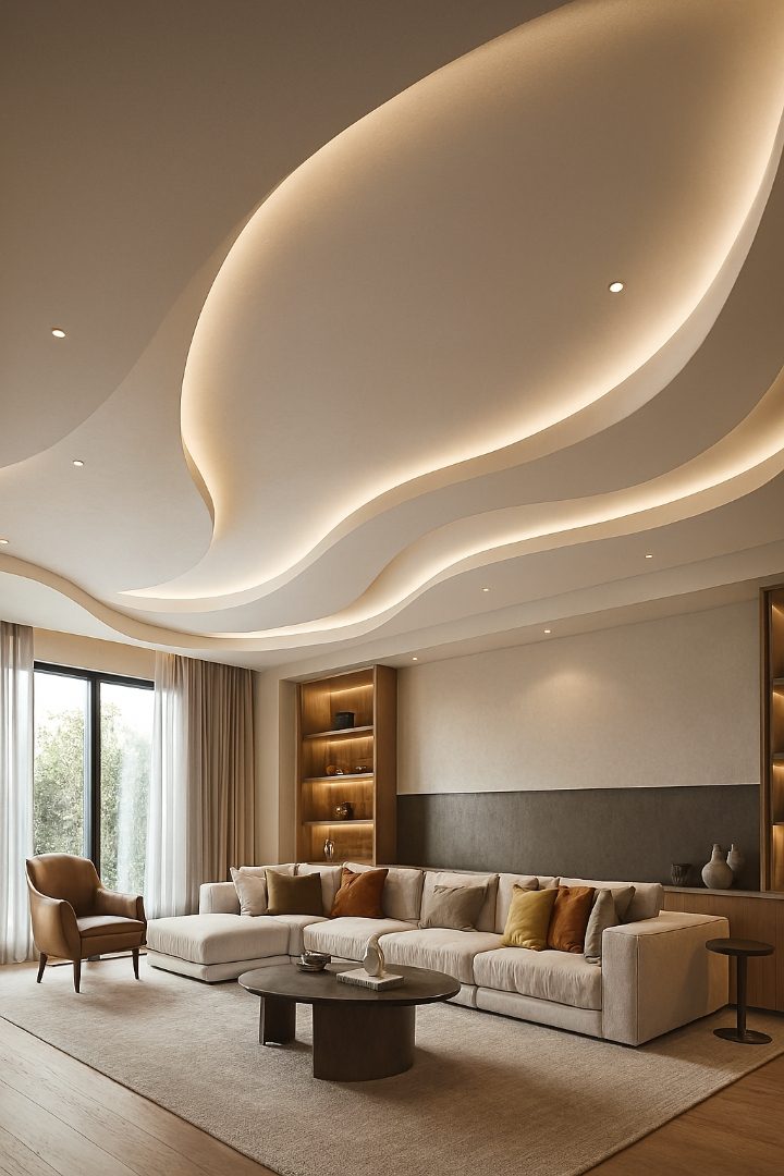 25 Best Living Room Ceiling Design Ideas for a Modern Home