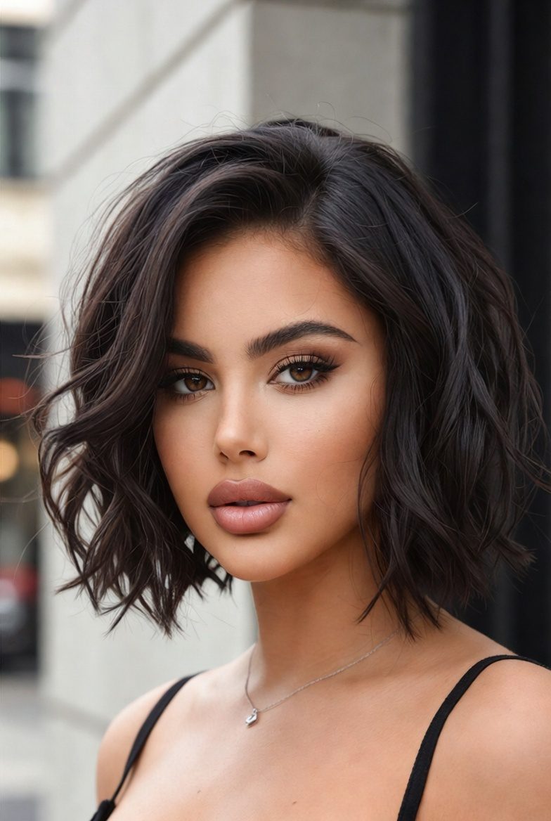 21 Best Hairstyles for Round Faces That Make Your Face Look Slimmer