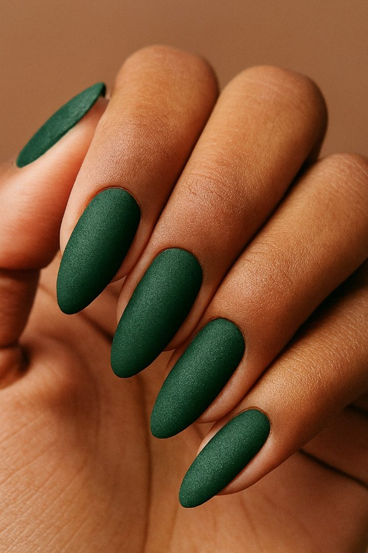 17 Christmas Nail Colors That Look Stunning on Brown Skin & Colored Hair
