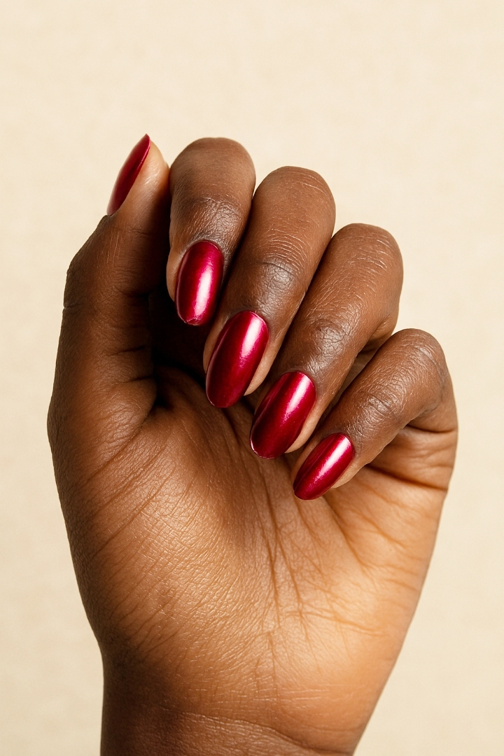 20 Metallic Nail Colors That Look Stunning on Melanin Skin