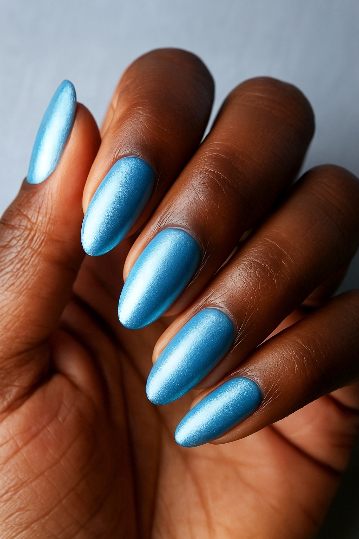 20 Metallic Nail Colors That Look Stunning on Melanin Skin