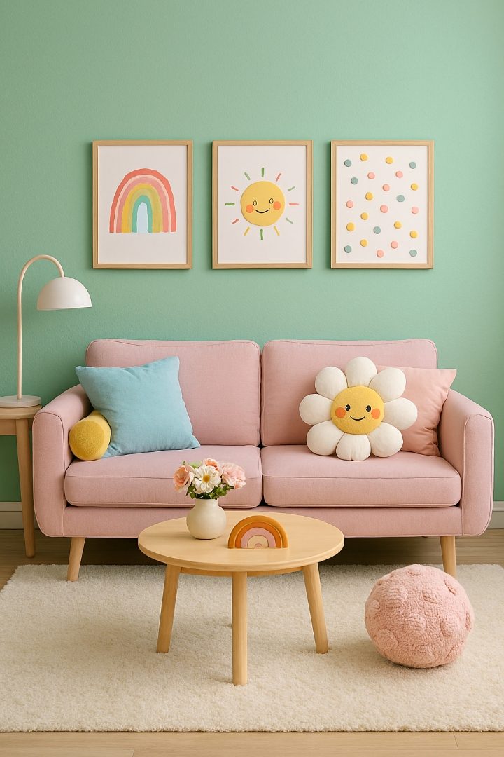 21 Green Accent Wall Living Room Ideas to Transform Your Space