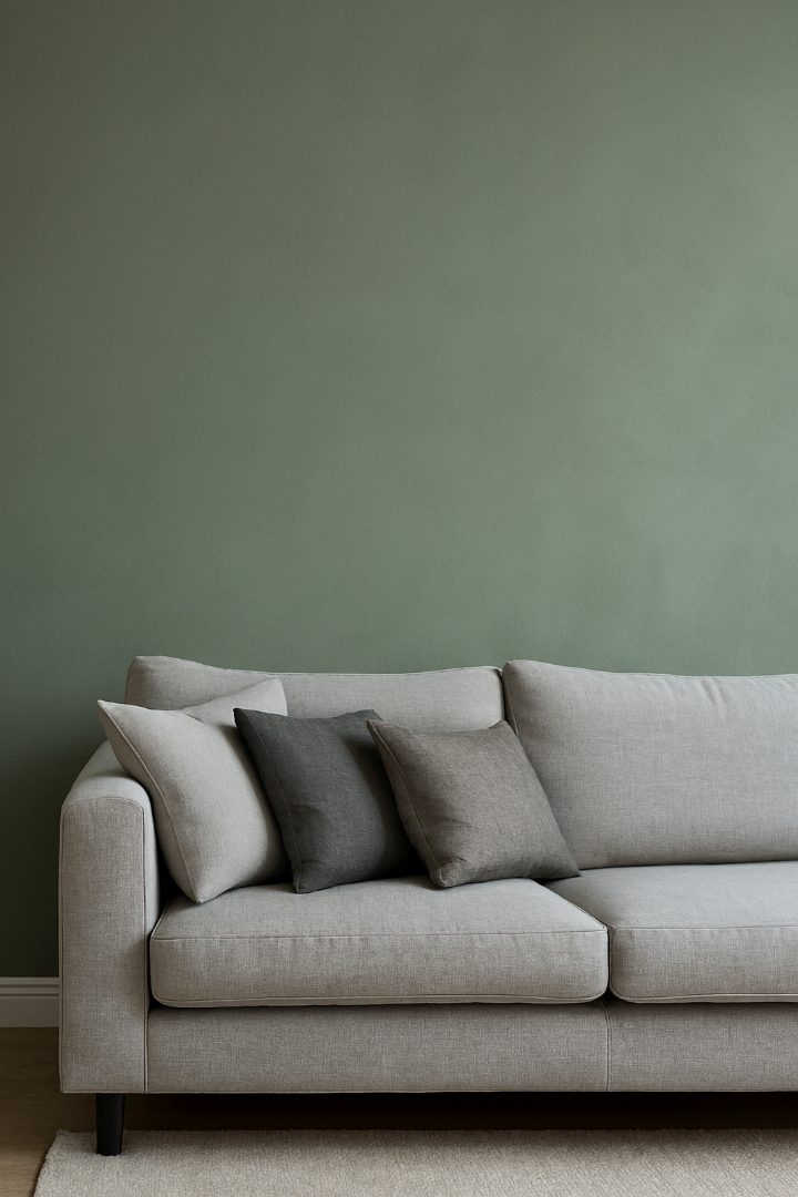 21 Green Accent Wall Living Room Ideas to Transform Your Space