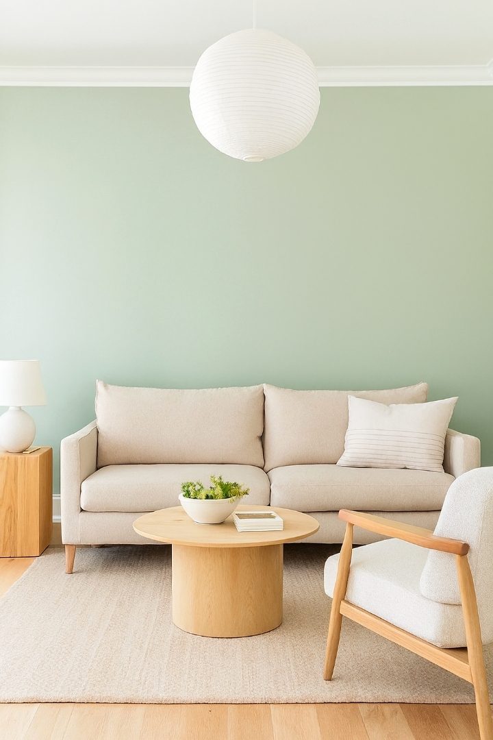 21 Green Accent Wall Living Room Ideas to Transform Your Space