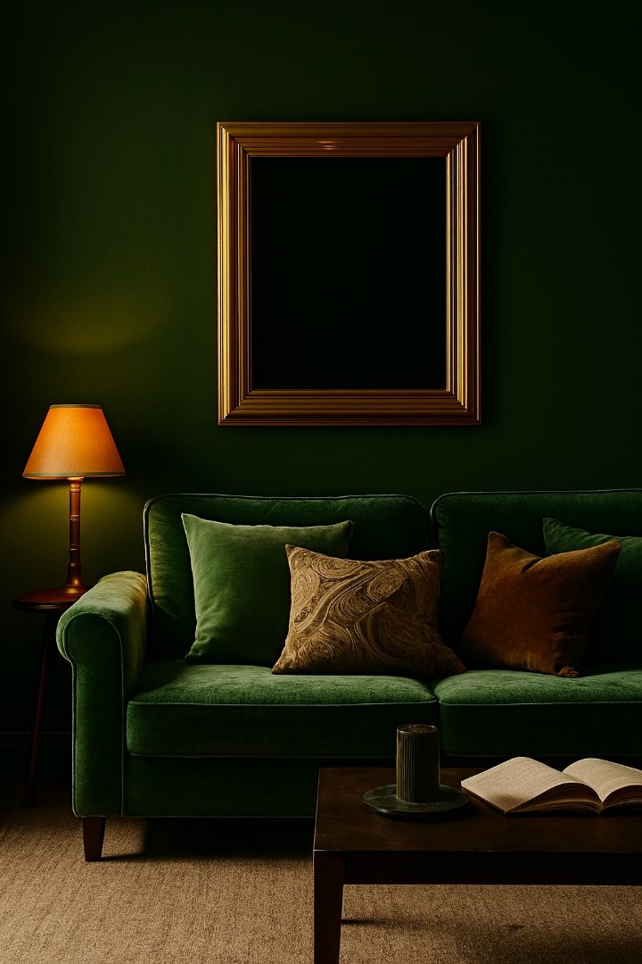 21 Green Accent Wall Living Room Ideas to Transform Your Space