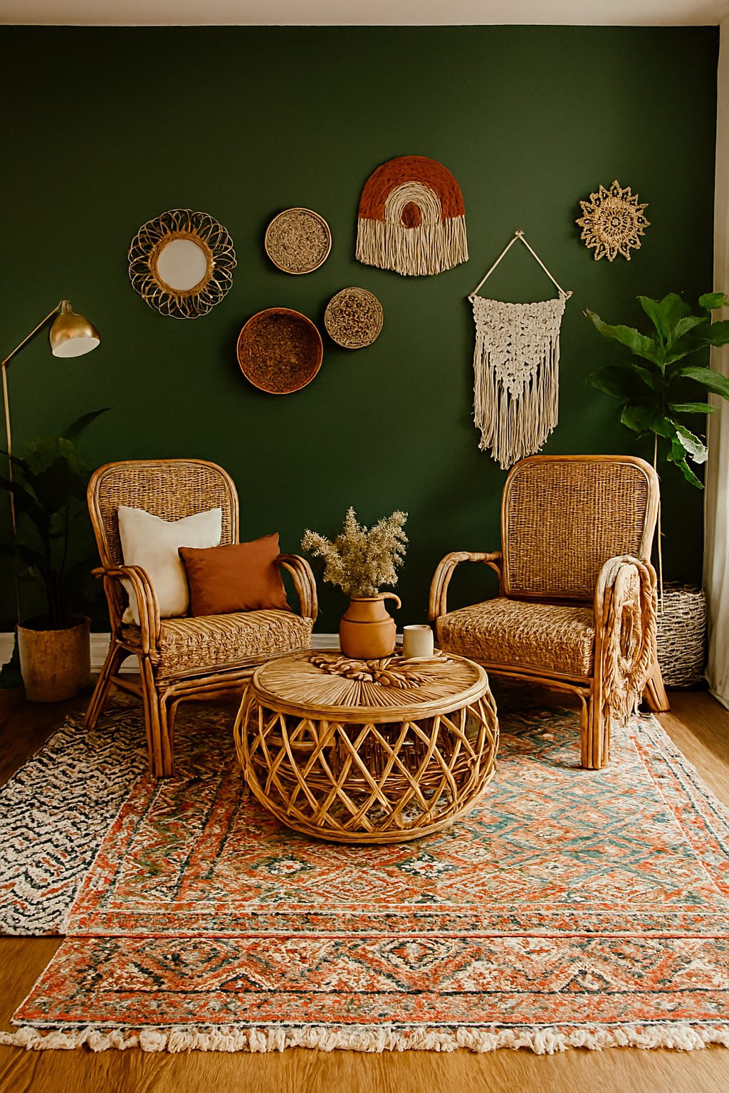 21 Green Accent Wall Living Room Ideas to Transform Your Space