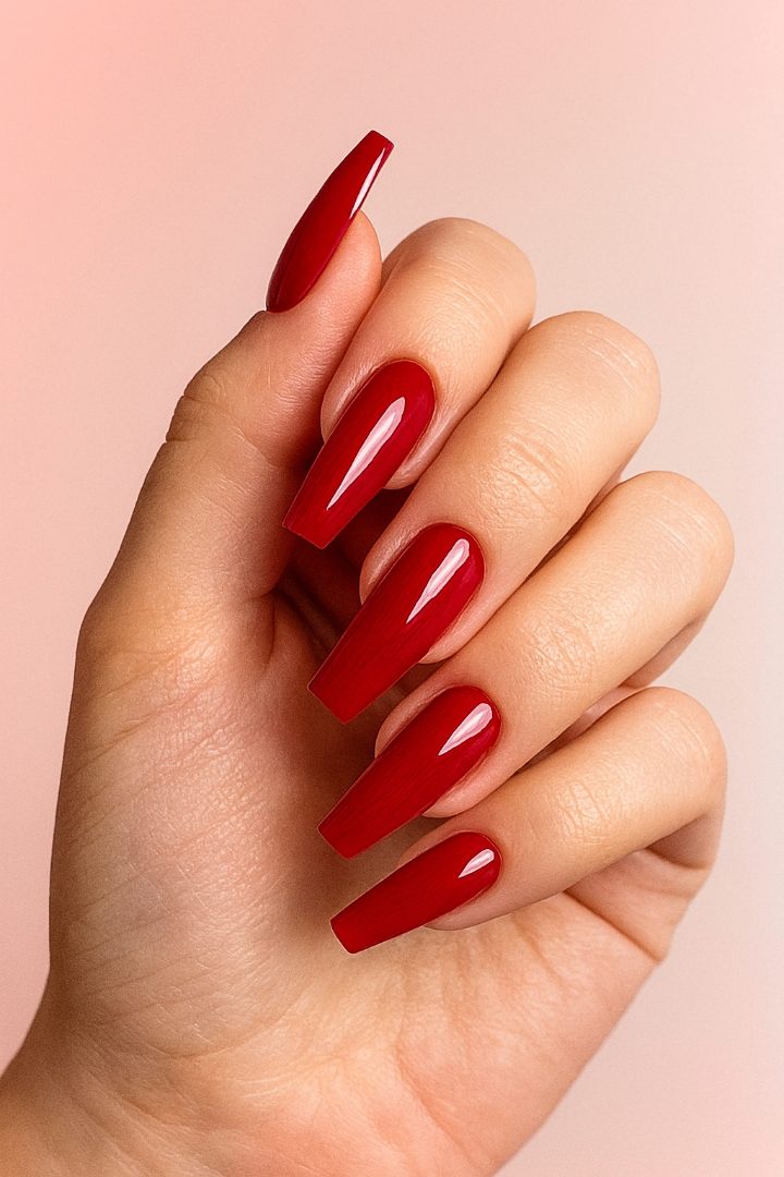 Romantic Red Nails: 19 Beautiful Ideas for a Soft, Feminine, and Stylish Look