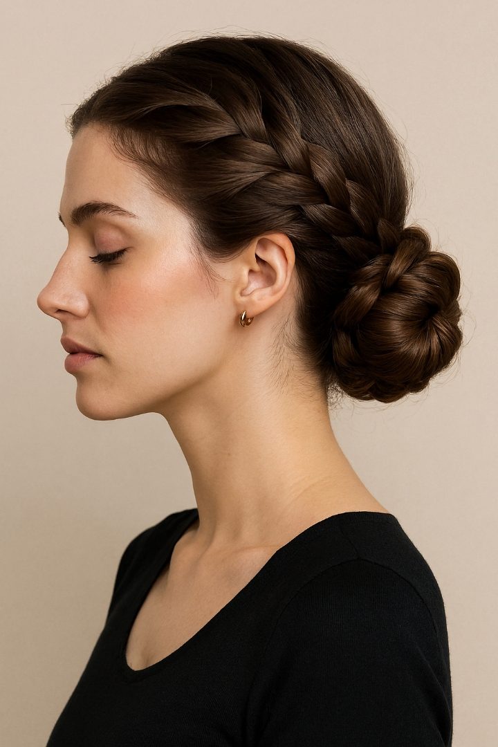 23 Stunning Wedding Dutch Braid Bun Ideas for Brides