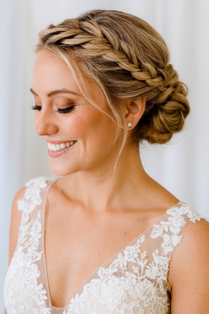 23 Stunning Wedding Dutch Braid Bun Ideas for Brides