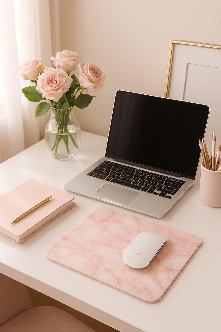 20 Pink Desk Accessories Every Girl Boss Needs for a Stylish Workspace