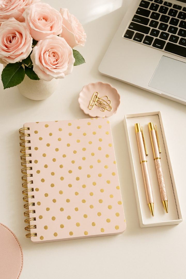 20 Pink Desk Accessories Every Girl Boss Needs for a Stylish Workspace