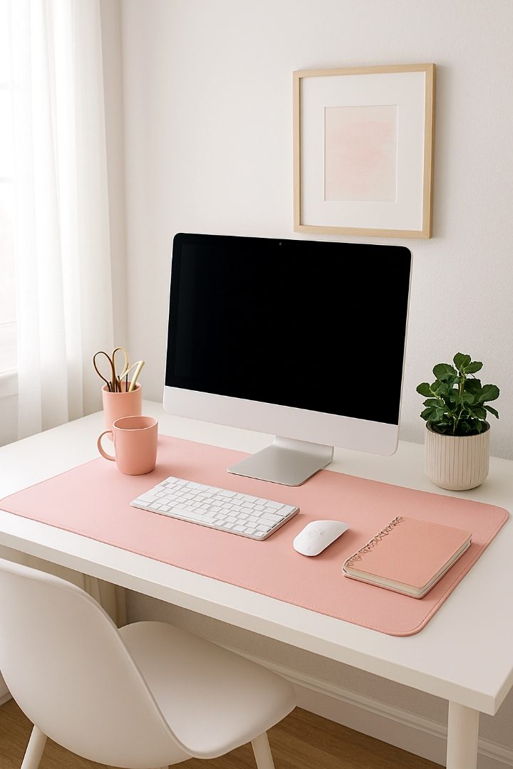 20 Pink Desk Accessories Every Girl Boss Needs for a Stylish Workspace