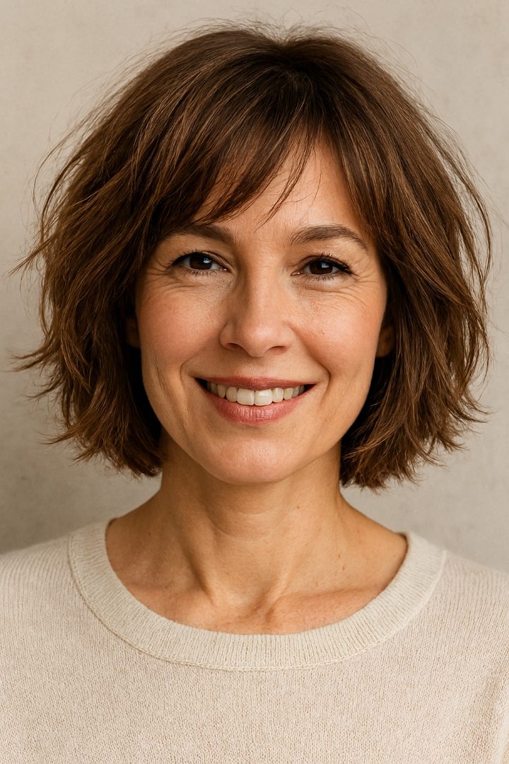 30 Youthful Haircuts for Women Over 40 with Thin Hair