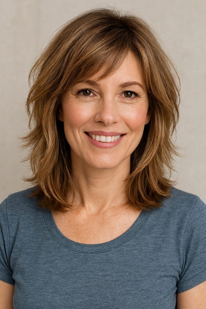30 Youthful Haircuts for Women Over 40 with Thin Hair