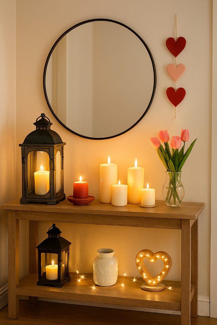 20 Valentines Entryway Ideas to Make Your Home Feel Warm and Romantic