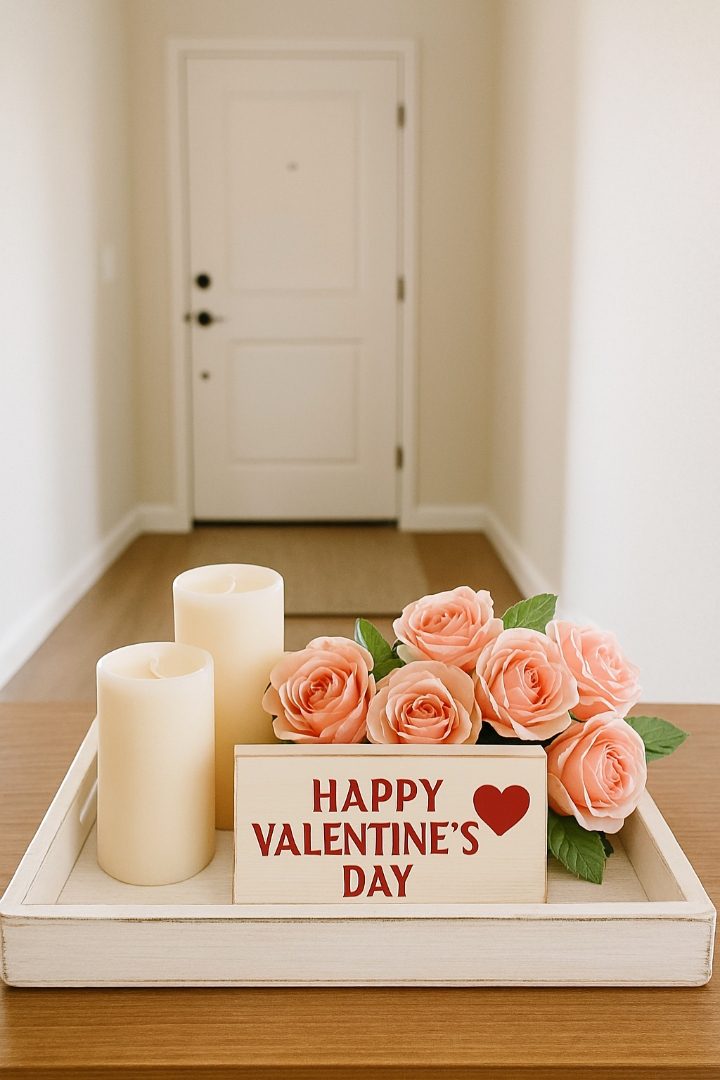 20 Valentines Entryway Ideas to Make Your Home Feel Warm and Romantic